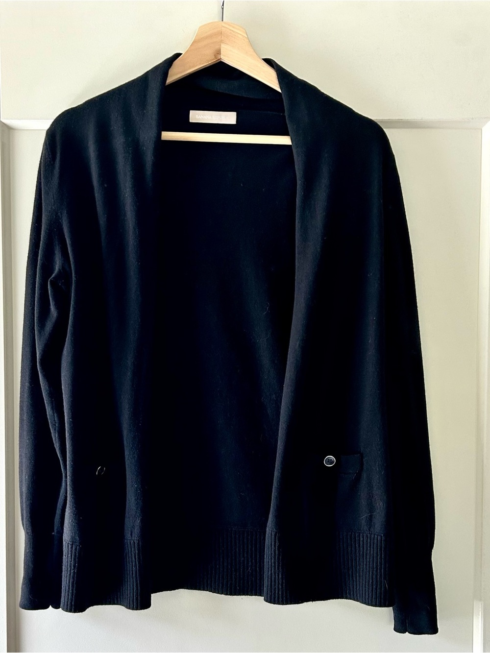 Banana Republic Black Knit Cardigan Jacket size S